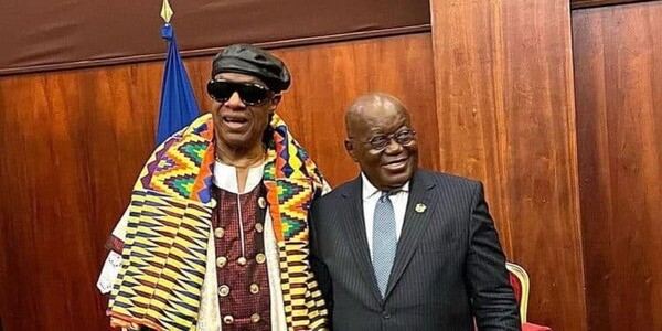 Stevie Wonder au Ghana