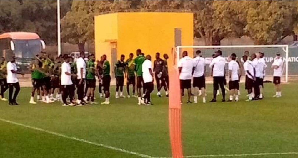 Bafana Training2