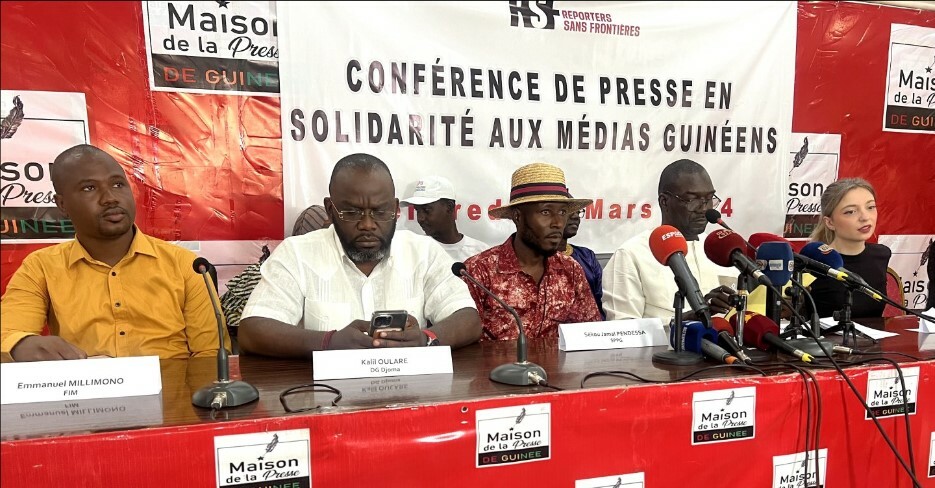 Conférence de presse Conakry 2024