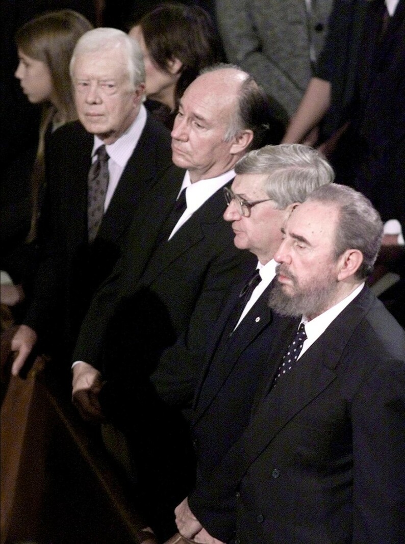 jimmy carter aga khan fidel castro